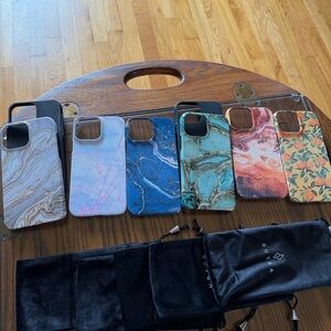 Burga iPhone 13 Pro Max Pattern Phone Case Set - Multicolor